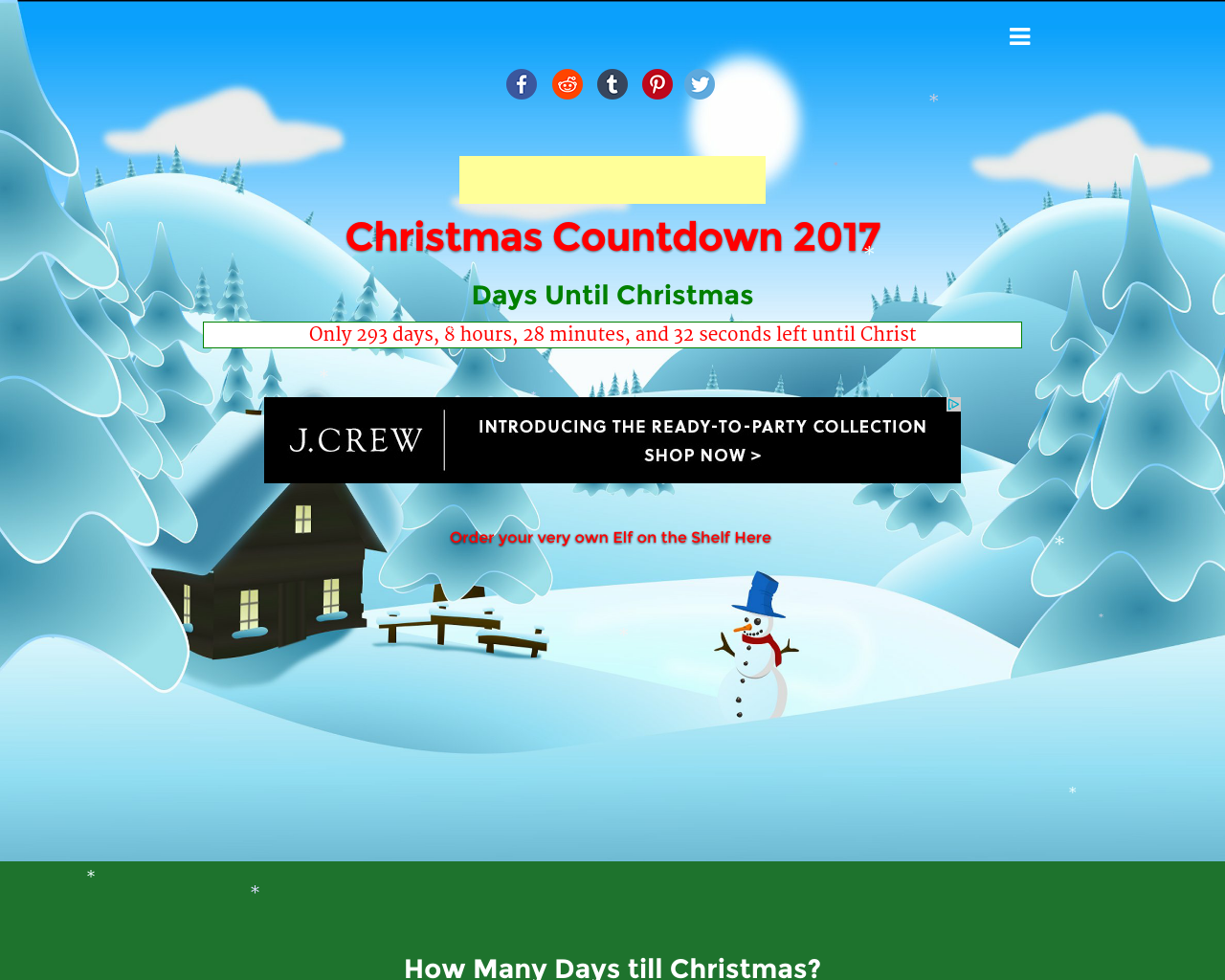 Image site christmascountdown.org in 1280x1024